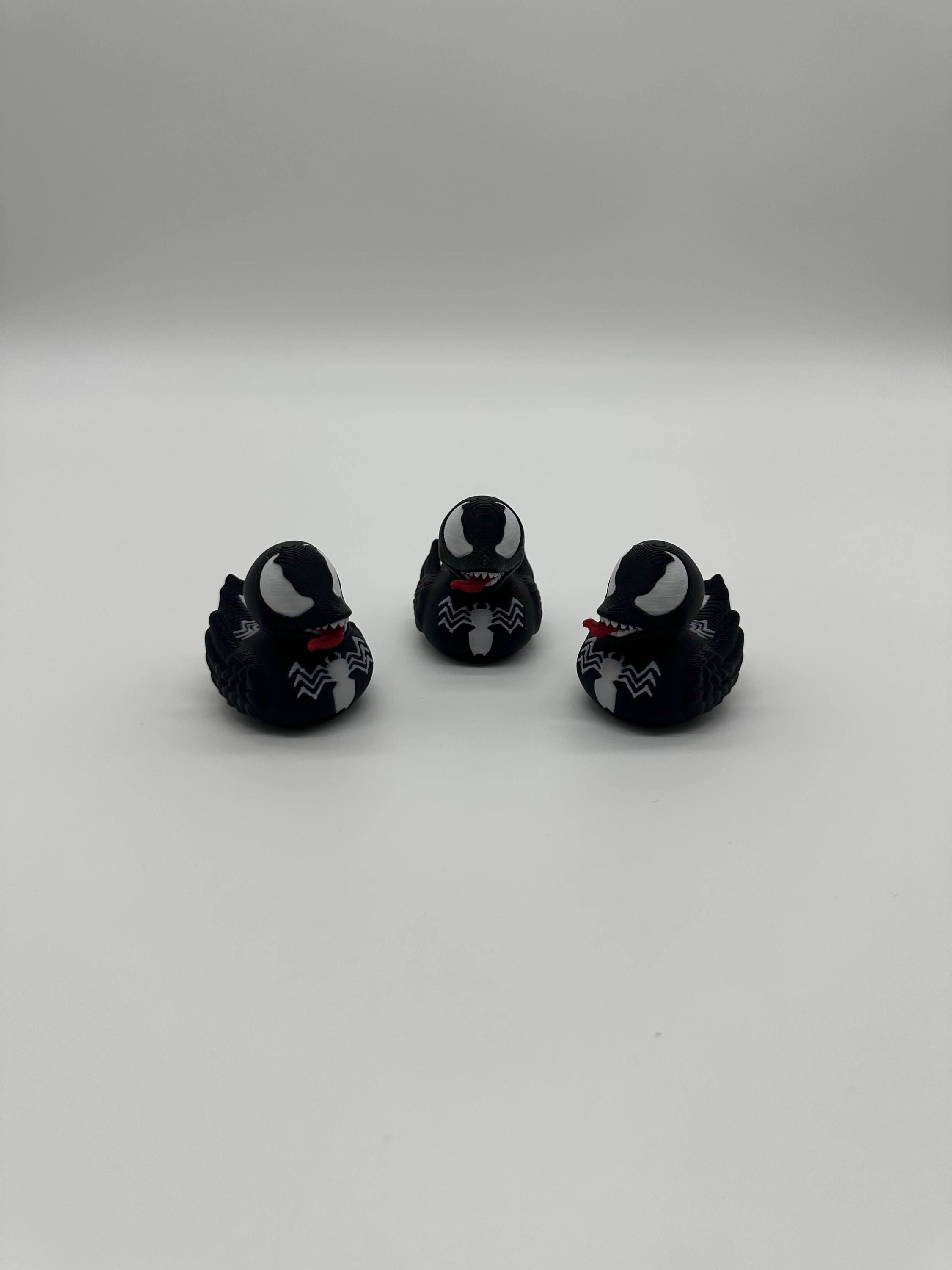 Venom Duck Jeep Duck Toy Small Figure Spiderman Inspired