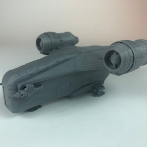 3D Printed Mandalorian Razor Crest Display Model