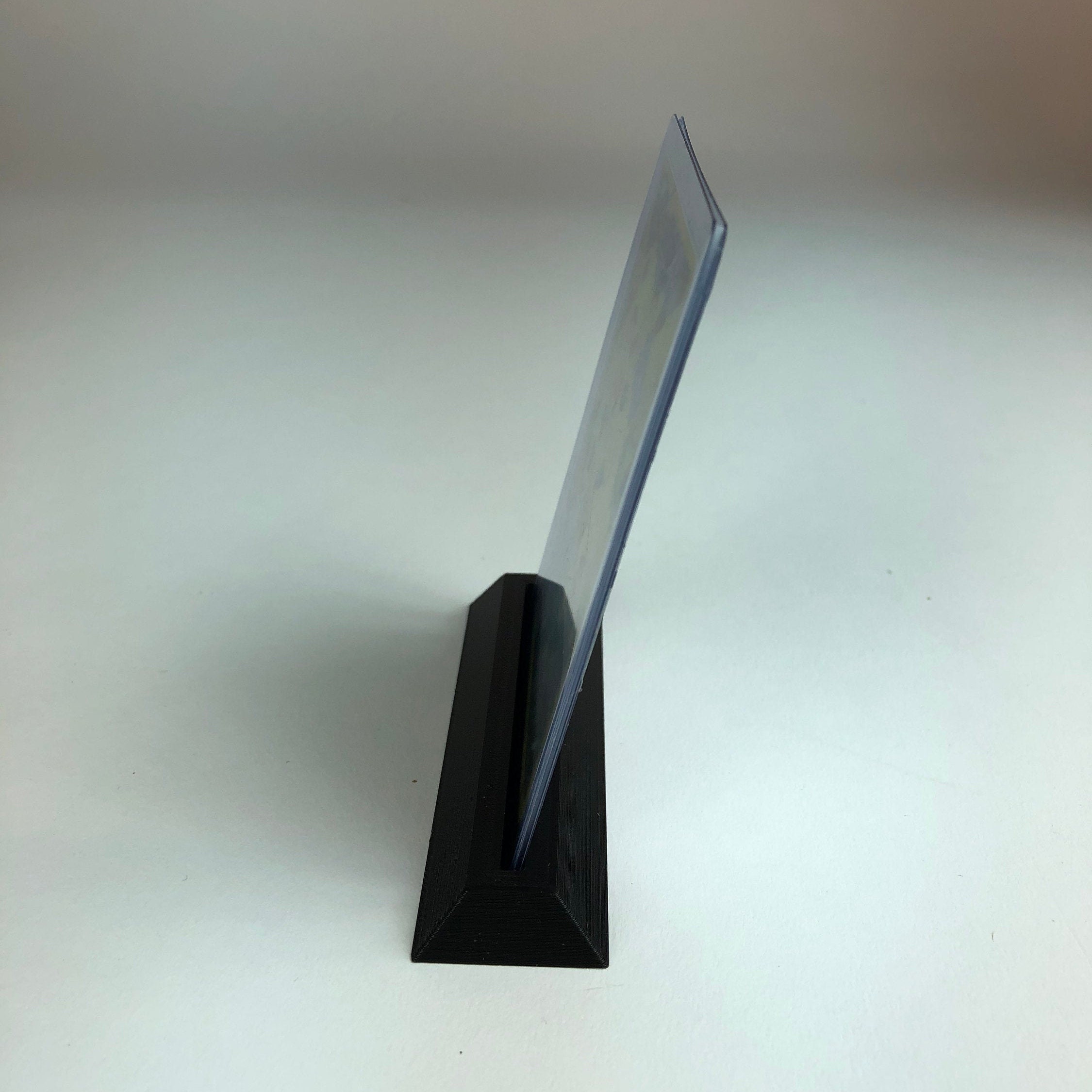 ErnicShop Toploader Stand For 3x4 Trading & Sports Cards - Display Holder