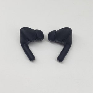 3D Printed Prop Earphones Headphones Black PLA Plastic
