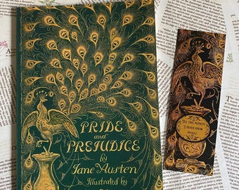 Notebook Pride and Prejudice Peacock Style Jane Austen