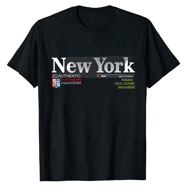 New York City Shirt 5 Boroughs Urban Life Cool NYC Zoo Style T-Shirt