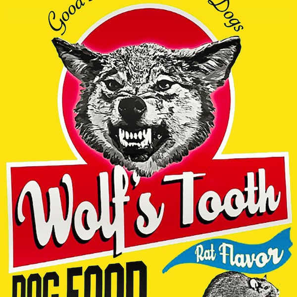 Once Upon a Time in Hollywood Dog Food Can Etsy