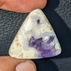 AAA Quality 100% natural Morad Opal Trillion cabochon For Jewellery Making 22.10 Ct 27X26X5 mm SGT 1013