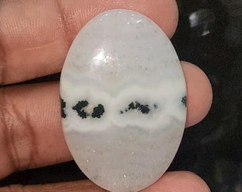 Natural Solar Quartz Cabochon Gemstone For Jewellery Making Weight 60.10 Ct, 42X28X7 MM, STI 422