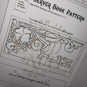 Server Book Cover Pattern