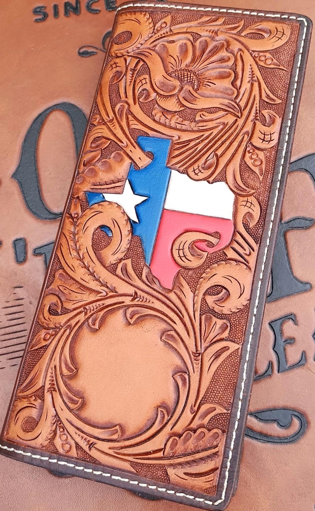 Handmade Customizable Leather Tallybook Cover - Etsy