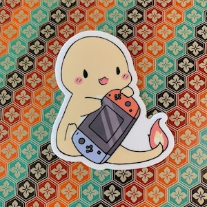 Charmander Switch vinyl sticker