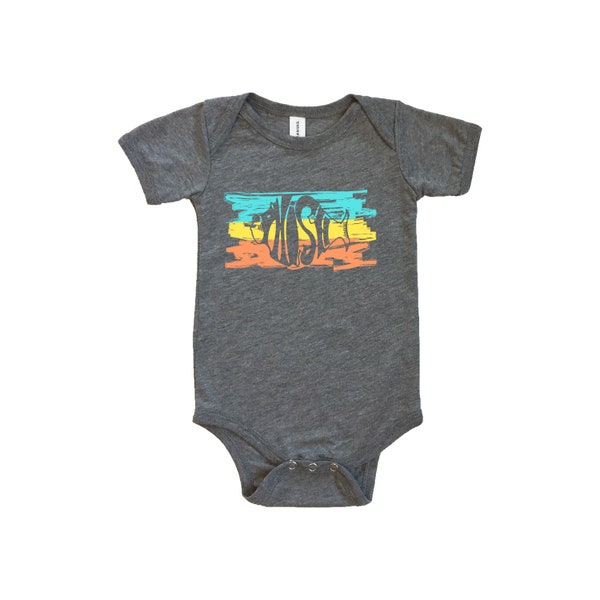 Phish Baby One Piece, Infant Triblend Bodysuit