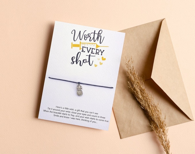 Worth Every Shot - IVF Fertility wish Bracelet