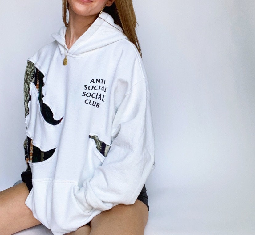 Patchwork Nike Hoodies Etsy