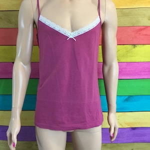 Gay CD Transgender Fetish Pink Top