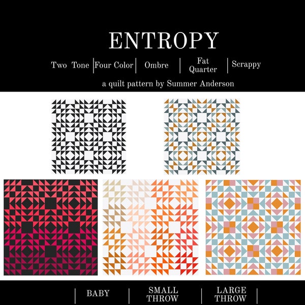 Entropy Quilt Pattern PDF