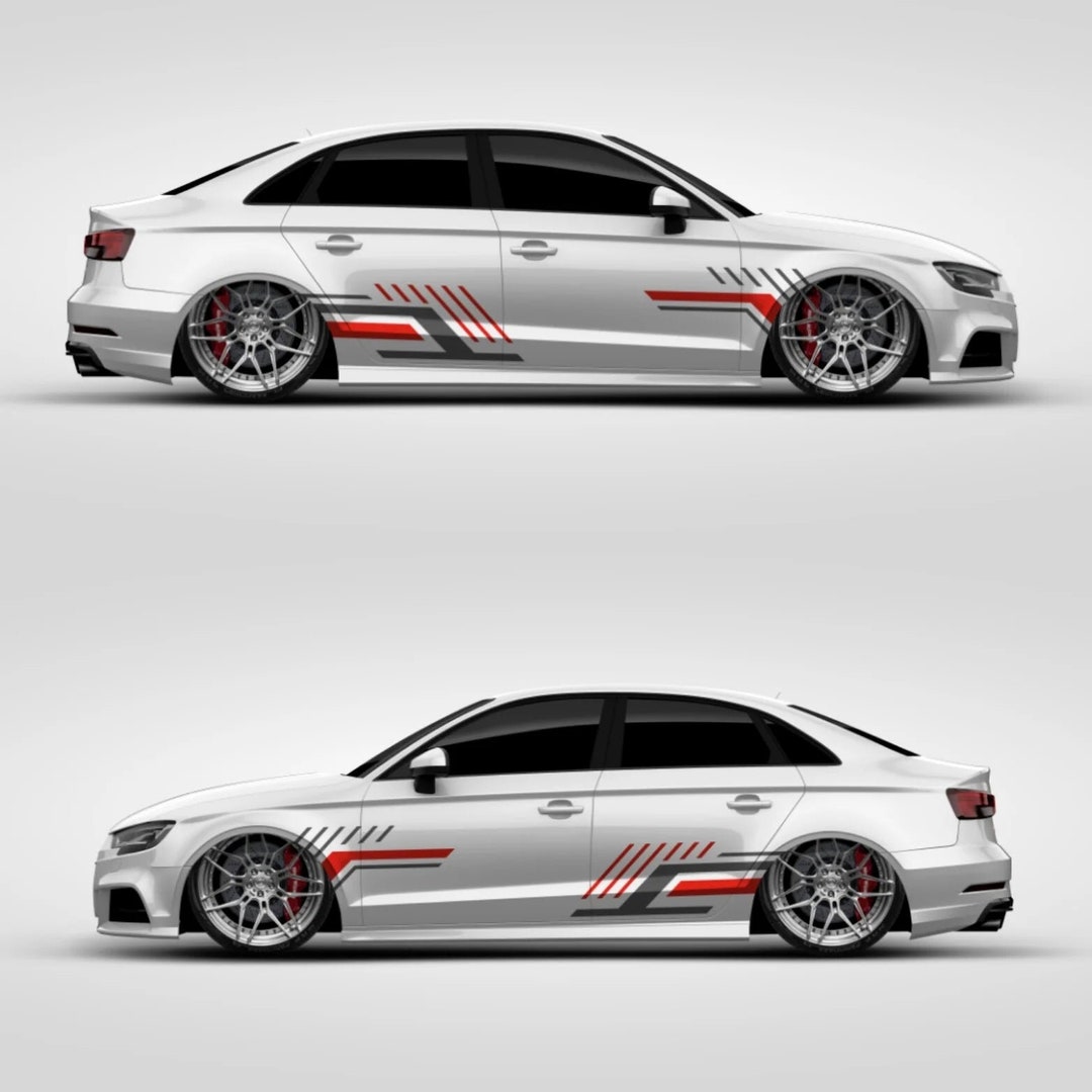 Universal Vehicle Decor Sticker Set Carwrap Styling Wd 012 - Etsy