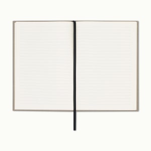 Hardcover notebook taupe A5 image 3