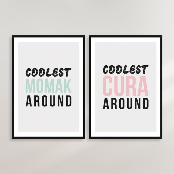 Coolest Momak / Cura Poster A4 Serbia Croatia Bosnia - Etsy Denmark