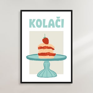 Kolaci Market Poster - Serbia, Croatia, Bosnia
