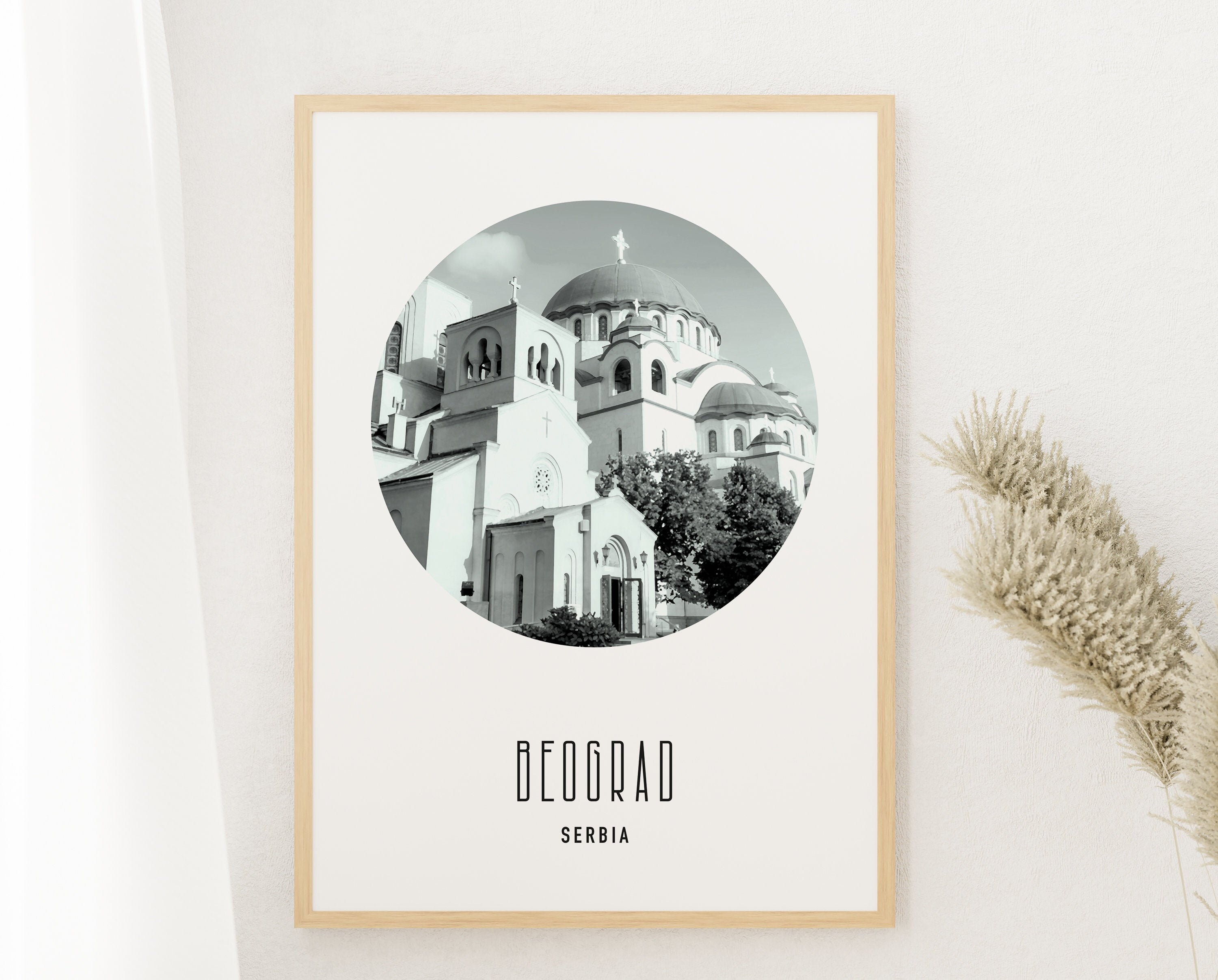 Beograd Belgrade Serbia Balkan wall art home print image Etsy
