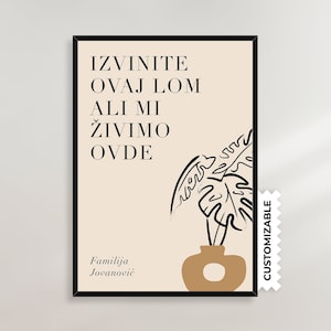 Familija - Sonderanfertigung - Serbien, Kroatien, Bosnien