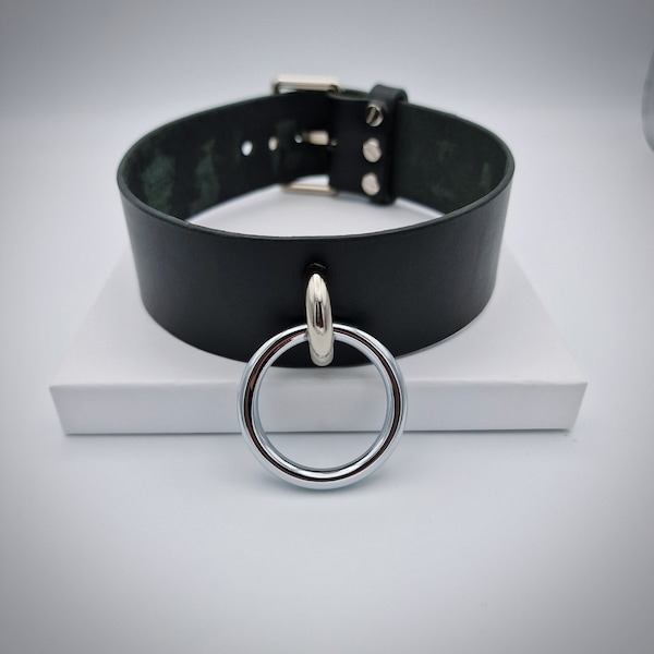 Lorelei Collar | Full Grain Italian Leather | Nickel Free | Handmade