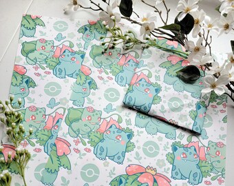 Pokemon Wrapping Paper Etsy
