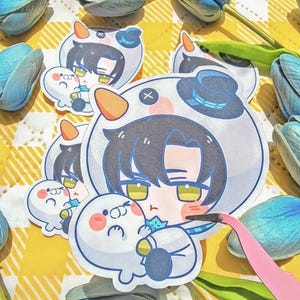 Love and Deepspace | LADS Stickers | Sylus | Rafayel | Zayne | Xavier | Zayne Snowman