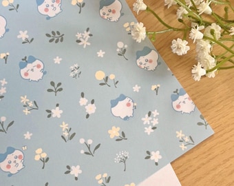 Hachiware Gift Wrapping | Chiikawa Birthday Supplies | Christmas, Holiday, Handmade
