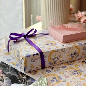 Love and Deepspace | LADS Gift Wrap | Sylus | Rafayel | Zayne | Xavier | Xavier Gift Wrap Sheets