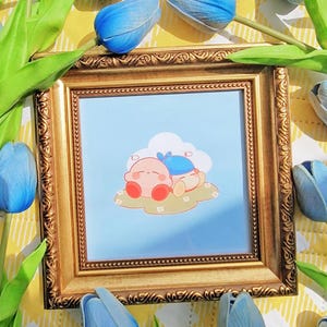 Kirby Prints | Waddledee Prints | Kirby Art | Anime Wall Art | Anime Desk Decor