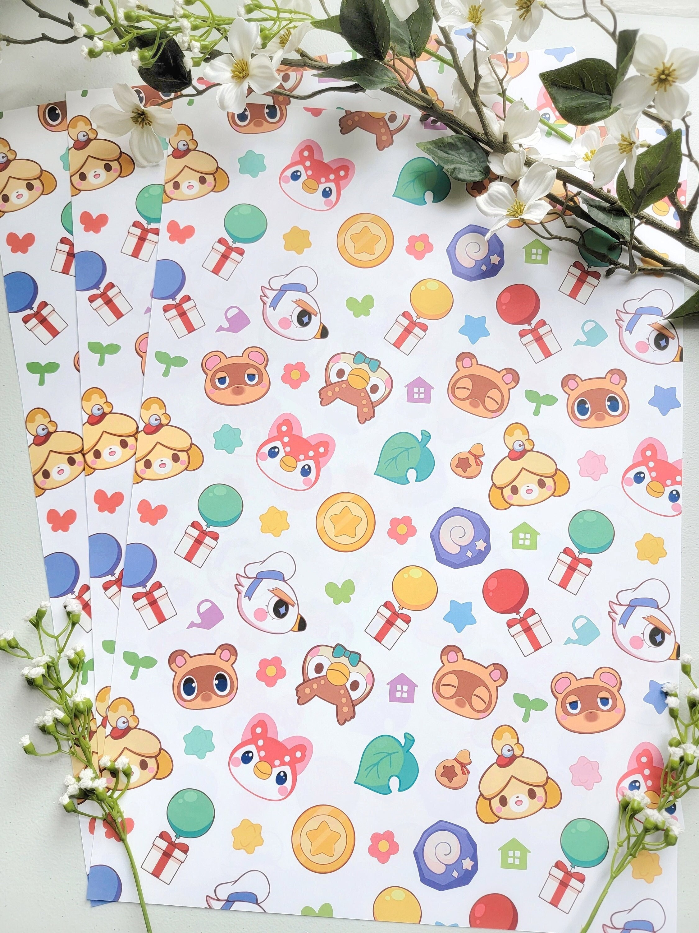Trendy Animal Crossing Wrapping Papers Designs 2023 Shop On Printerval