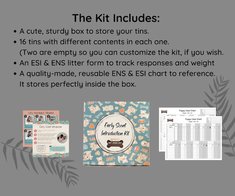 Breeder ENS & ESI Kit for Puppies Early Neurological Stimulation and Early Scent Introduction image 4