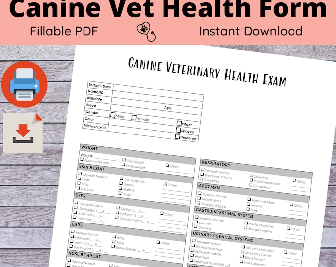 SOAP Template Vet Student Clinical Clinics NAVLE Study Veterinarian ...