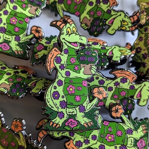 Dragon Topiaries Figment 2&quot; hard enamel fantasy Disney pin