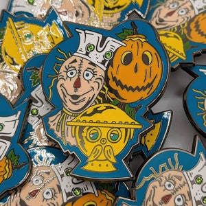Return to Oz 2&quot; hard enamel pin with emerald rhinestones