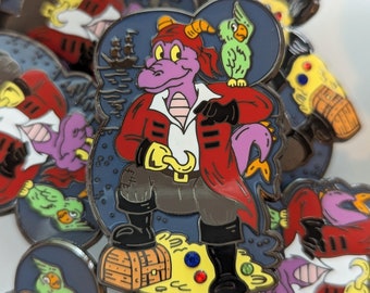 Pirate Figment 2" harde emaille pin