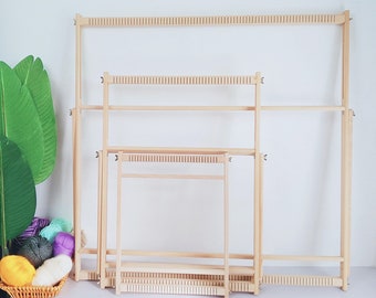 Weaving Loom Kit , weaving loom for Beginners, tapestry,  Giant woven wall art loom, Weave Frame Loom, weaving loom tools YP052