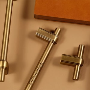 Verouderd messing ladekastgrepen trekken vintage messing kastgrepen knoppen handgrepen, lasergegraveerd garderobekast knop handvat pull