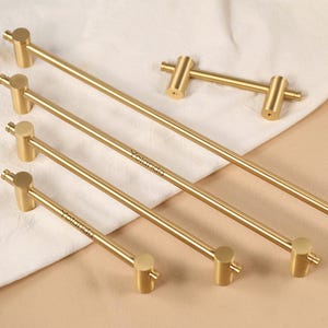 Adjustable Long Cabinet Pulls Knobs Bar Handles Brass Drawer Dresser Knobs handle Kitchen Handles laser engraved Cupboard handles pulls