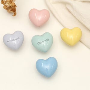 Colorful Heart Nursery drawer Knobs handles pulls, Heart kids bedroom Drawer Dresser Handles Knobs laser engraved Cabinet Handles Pull Knob