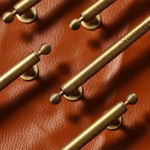 Vintage Bronze Drawer Pulls Knobs Handles Dresser Knobs handle laser engraved Antique Brass Cabinet Handle Pulls knobs Cupboard Handles