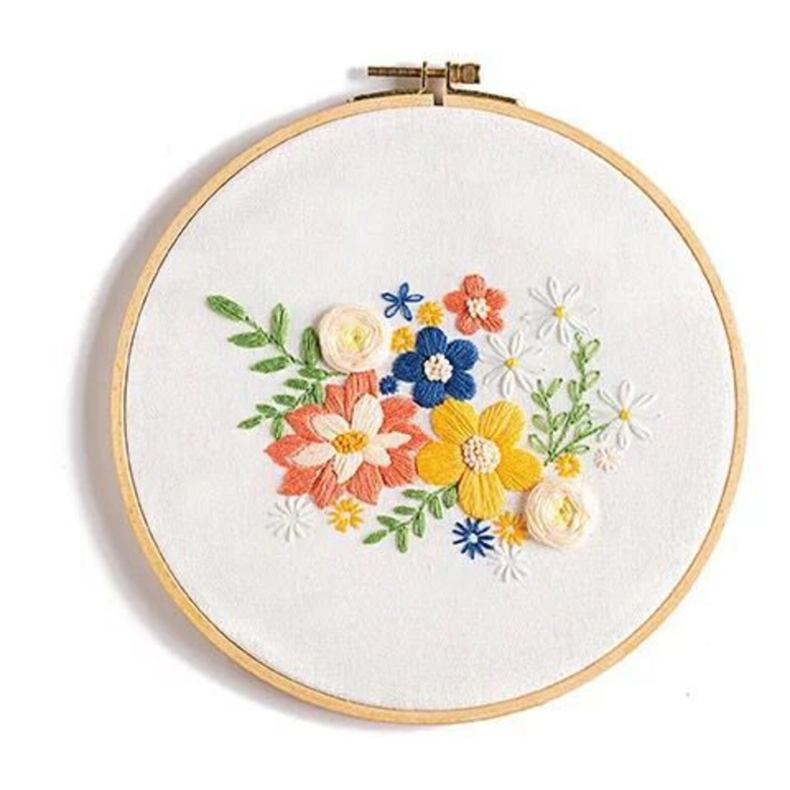 Sunflower Embroidery Kit for Beginner Beginner Kit Etsy