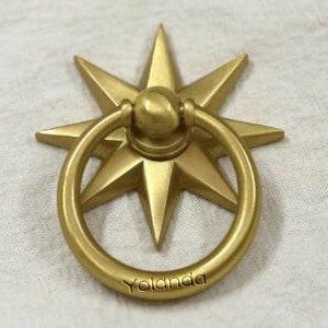 Boutons de poignée d'armoire Starlight, poignée de tiroir en étoile poignées de poignée de penderie boutons gravés au laser poignées de poignée de commode