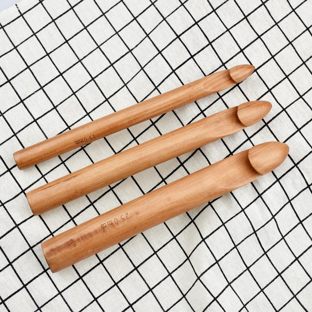 Discount & Cheap 25mm Bamboo Crochet Hook Online at the Shop