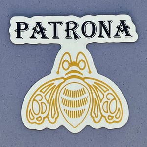 Sticker Mexicaanse vrouwelijke baas, La Jefa, Patrona-label, Cabrona, Chingona, laptopaccessoires, tequila-thema, decor waterfles