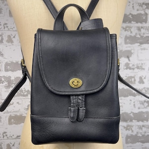 vintage coach old ✨9960 leather bag read NWT COACH VINTAGE MAHOGANY DAY PACK 9960 COSTA RICA 1999 | eBay