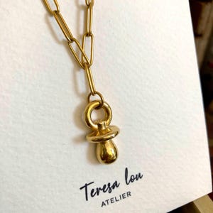 Upcycled "Pacifier" Necklace