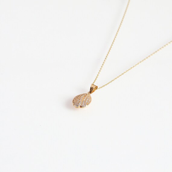 Oyster Shell Necklace 14k Gold Oyster 