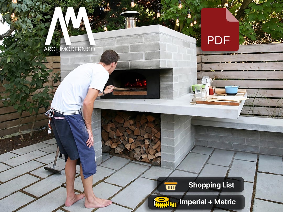 Diy Outdoor Brick Diy Small Pizza Oven Diy Cinder Block Pizza Oven