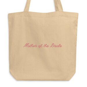 Mother of the bride Tote Bag, mother of the bride, mom gift, bridal gift, brides mom gift