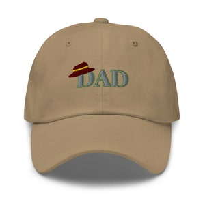 Vaderhoed, vaderdagcadeau, vadercadeau, grootvadercadeau, geborduurde vaderhoed